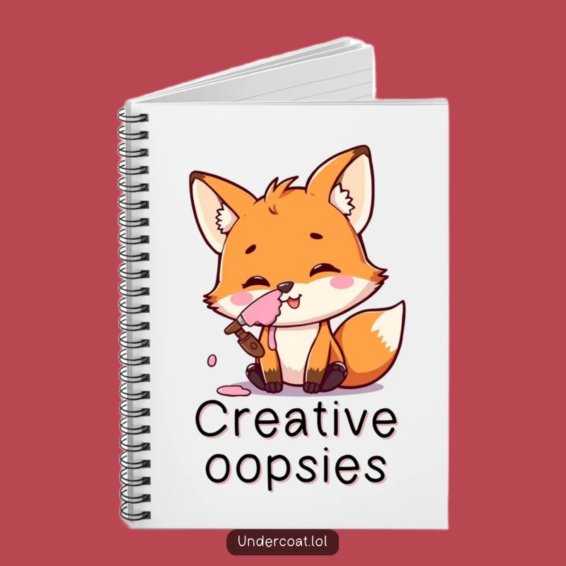 Funny Fox Artist Notebook: Jot Down Your Mischievous Ideas